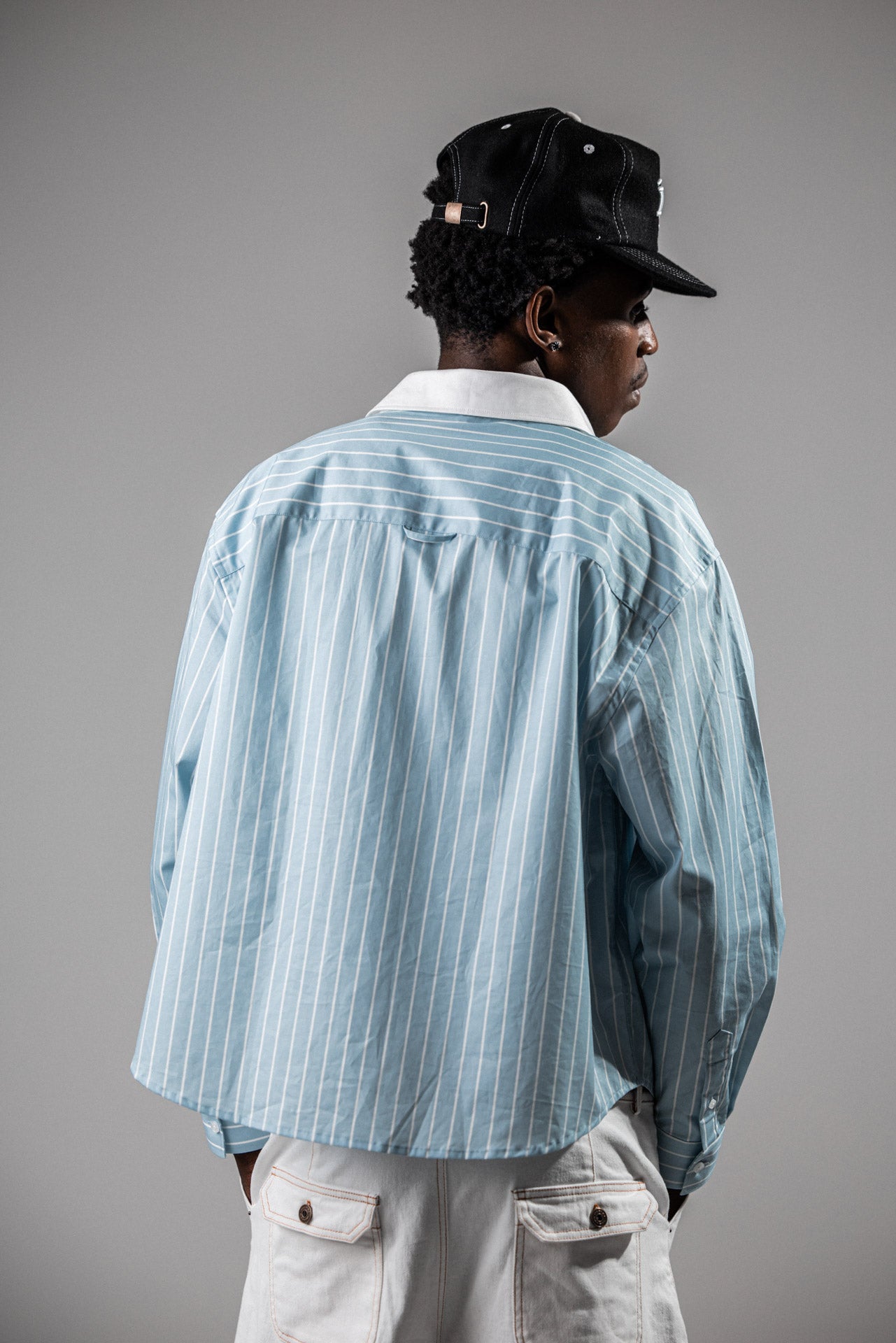 SKY BLUE DATE NIGHT SHIRT