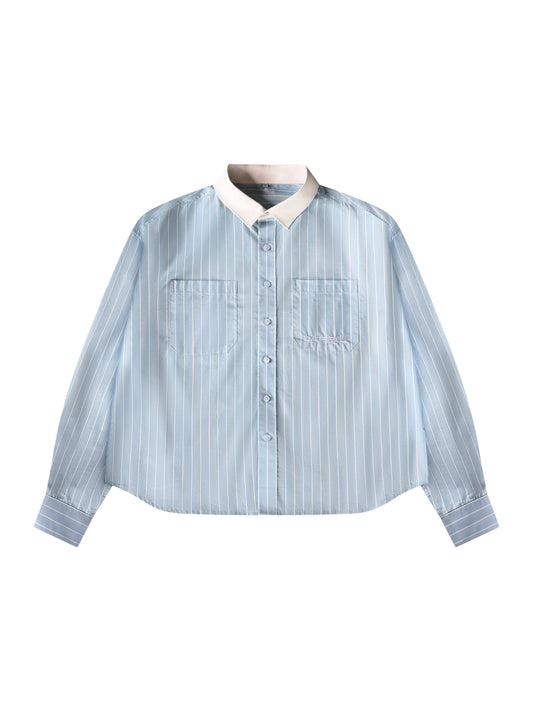 SKY BLUE DATE NIGHT SHIRT